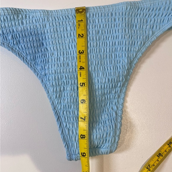 🧁y2k blue bikini - vacation coconut girl hawaii tropical resort vacation preppy - Picture 9 of 10